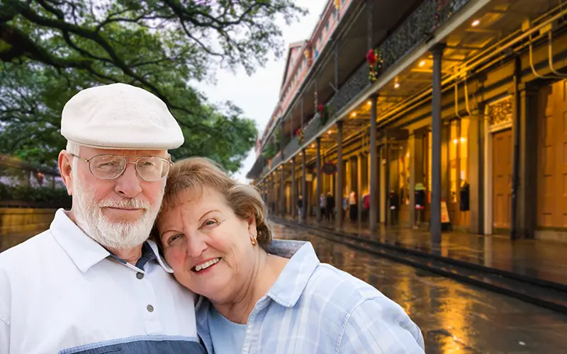 older couple in new orleans